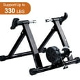 thumbnail image 6 of Bike Trainer Stand, HEALTH LINE PRODUCT Stationary Exercise Trainer Stand, Fit 26-28"/700C Mountain Road Bicycle Support 330lbs Portable Cycling Stand, 6 of 9