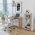 thumbnail image 2 of Combo Escritorio + Librero Maderkit Color Rovere, 2 of 6