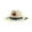 Red, variant on Womens Beige Straw Fedora Hat "Kors" Heart Print Detail Stylish Breathable Casual Outdoor Vacation Sun Protection Cap
