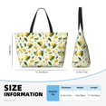 thumbnail image 3 of Bolsa de Playa Con Estampado de Limones BJQ Impermeable para Mujer, 3 of 6