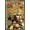 Bronze Framed Version, variant on Jena DellaGrottaglia: Cosmic Zodiac - Virgo Wall Poster, 22.375" x 34" Framed