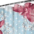 thumbnail image 4 of Waterproof Pioneer Shower Curtain 72x84 Inch Polyester Unique Cute Floral Shower Curtain for Bathroom Hotel Home Decor with 12 Plastic Hooks, 4 of 5