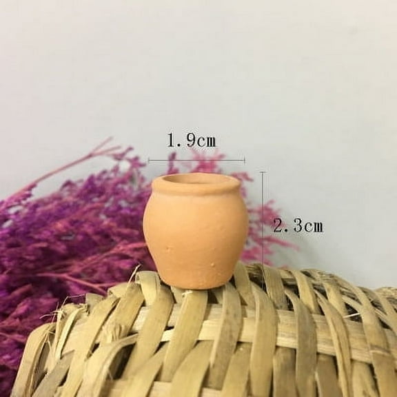 8PCS Tiny Pottery Planter Mini Terracotta Pots for Succulents Small Clay Flower Nursery Pots Indoor Decoration