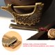 thumbnail image 4 of Cerradura en Forma de Pez Cerradura de Bronce Antiguo Candado Chino Viejo con Llave para Caja de Joyería Cajón 59×31mm Khall Tendencias, 4 of 6