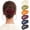 Matte-A, variant on AWAYTR 6 PCS Oval Flat Hair Claw Clips for Women, Medium French Clips with Strong Grip, Non Slip Hair Clips for Thick & Thin Hair