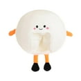thumbnail image 1 of Sombrero de Peluche con Forma de Pelota de Tenis, , Juguete de Dibujos Animados, Gorro Relleno para Rol, 1 of 9