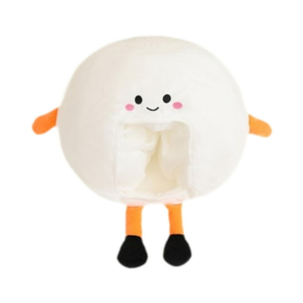 Sombrero de peluche con forma de pelota de tenis, ideal para carnavales, eventos deportivos y festivos.