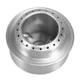 thumbnail image 2 of AREALER Portable Aluminum Alloy Alcohol Stove with Lid Camping Hiking Backpacking Cooking Stove, 2 of 5