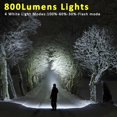 thumbnail image 2 of Llavero Work Light, linterna MAKDAK Cob, 800 lúmenes, paquete de 2, 2 of 7