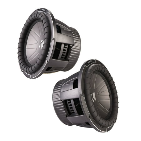 Kicker Q-Class Bundle - Two 42CWQ102 10 Dual 2-Ohm CompQ Subwoofers