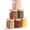 0.7 Qt-6Pcs, variant on 3-pack 1.8Qt glass storage jars with bamboo lids. Airtight to keep dry foods fresh. Space-saving, ideal for pantry organization.