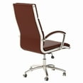 thumbnail image 4 of Bush Furniture Cabot High Back Leather Executive Office Chair by  Harvest Cherry Leather, 4 of 5
