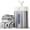 White, variant on Feeka Stainless Steel Cool Mist Humidifier, 4L/1Gal Easy Clean, Dishwasher Safe, Quiet Humidifier for Bedroom, Baby Nursery, Rooms, up to 500 Sq ft