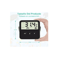 thumbnail image 3 of Termómetro Digital Con Sonda Para Reptil Terrario Incubadora Negro, 3 of 5