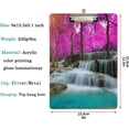 thumbnail image 2 of FMSHPON Beautiful Forest Waterfall Trees Clipboard Hardboard Wood Nursing Clip Board and Pull for Standard A4 Letter 13x9 inches, 2 of 5
