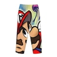 thumbnail image 3 of Lsque Mario Print Women's Pajama Pants, Lounge Pant - Comfortable Home Wear,Elastic Waistband, Stylish Design-Small, 3 of 9