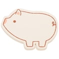 thumbnail image 1 of SHISUYAN 60pcs Blank Memo Cards Animal Shaped Cards Note Cards Memo Message Paper Cards, 1 of 8