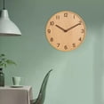 thumbnail image 1 of Reloj de pared 3D de madera BLESIY 30 cm decoración barrido silencioso arte redondo, 1 of 8