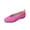 Hot Pink, variant on Women's Mesh Ballet Flats Round Toe Closed Toe Shallow Mouth Soft Sole Slip On Indoor Outdoor Casual PU Shoes