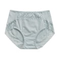 thumbnail image 3 of Women's Briefs Lace Trim Plus Size Panties Lower Abdomen Waist Trainer Underwear plus Size 3x Vintage Thong Panties Large Couples Underwear Matching Set Lane Panties 22/24 plus Size Womens Underwear, 3 of 3
