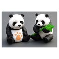 thumbnail image 4 of 4Pcs Mini Realistic Panda Animal Solid Models Toy DIY Scenery Desktop Ornament, 4 of 4