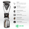 thumbnail image 4 of Asobu Coldbrew Portable Cold Brew Coffee Maker With a Vacuum Insulated 1 Liter Stainless Steel 18/8 Travel Carafe Bpa Free (Midnight Marble), 4 of 7