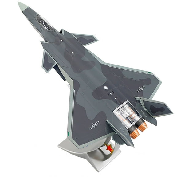TAPDRA 1 144 Scale Chinese J-20 Fire Fang Fighter Diecast Model Airplane Aircraft Collection Decor Gift Military Enthusiast