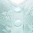thumbnail image 3 of VISALY Daisy Lace Bras for Older Women Front Closure Bras Everyday Wear Bras Light Bras for Seniors Plus Size Bras Full Coverage Wireless Bras Comfy Daily Bras Underwear for Elderly Women Grey 42, 3 of 7