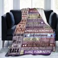 thumbnail image 4 of LHSHID Custom Blanket for Granddaughter Personalized to My Granddaughter from Grandma Letter Throw Blanket for Couch Bed Sofa Mothers Day Birthday Gifts 50"x60", 4 of 6
