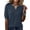 Navy, variant on Summer Sweaters For Women Lightweight Women Short Sleeve Sweaters Casual V Neck Pullover Knit Summer Womens Tops And Blouses Dressy Casual Black S