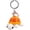 B, variant on Adorable Crochet Turtle Keychain - Green Orange Plush Turtle Pendant with Key Ring, Portable Size, Cozy Design for Backpacks, Car Keys & Cute Gift
