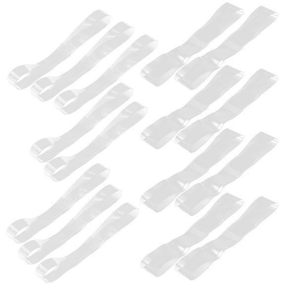 unbranded 8 Pairs Invisible Transparent Shoelaces Shoestrings Sneakers for Women Heel Pumps Women's Miss