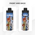 thumbnail image 3 of 18 Oz Sports Insulated Water Bottle Zootopia Stainless Steel Kettle Leak Proof for Sports Gym Travel, 3 of 8
