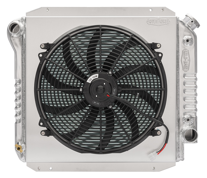 66-77 Bronco Radiator 1in Tubes 16in Fan