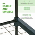 thumbnail image 5 of Alvantor 4 Tier Mini Greenhouse with PVC Cover, Roll-Up Zipper Door, Portable Indoor Outdoor Garden Plant Shelves, 27"x19"x62", 5 of 12