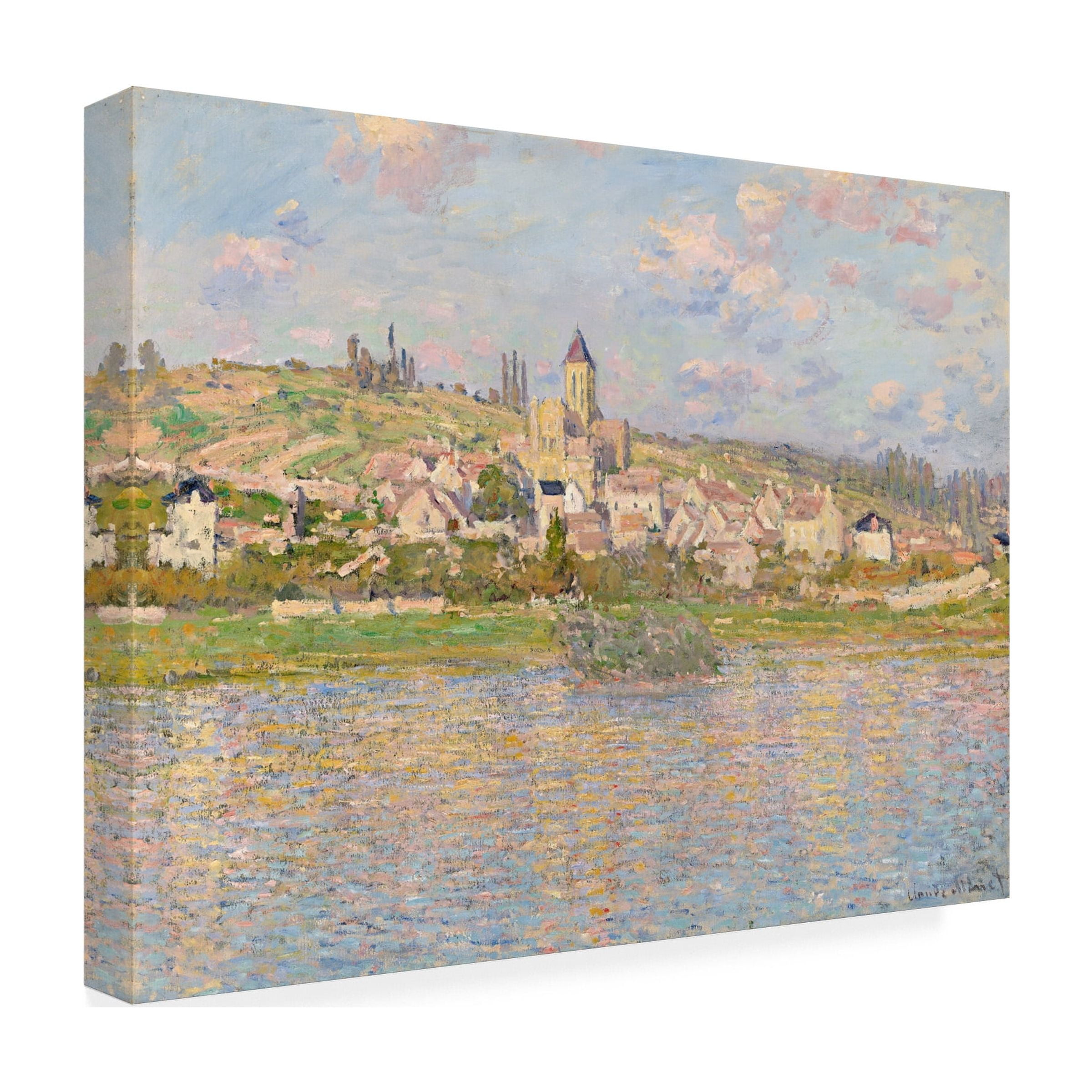 Monet 'Vetheuil' Canvas Art