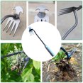thumbnail image 1 of Excavadora Manual De Malezas Claw Weeder 4 dientes Stand Up Weed Puller para jardín césped patio trasero (40 cm), 1 of 7