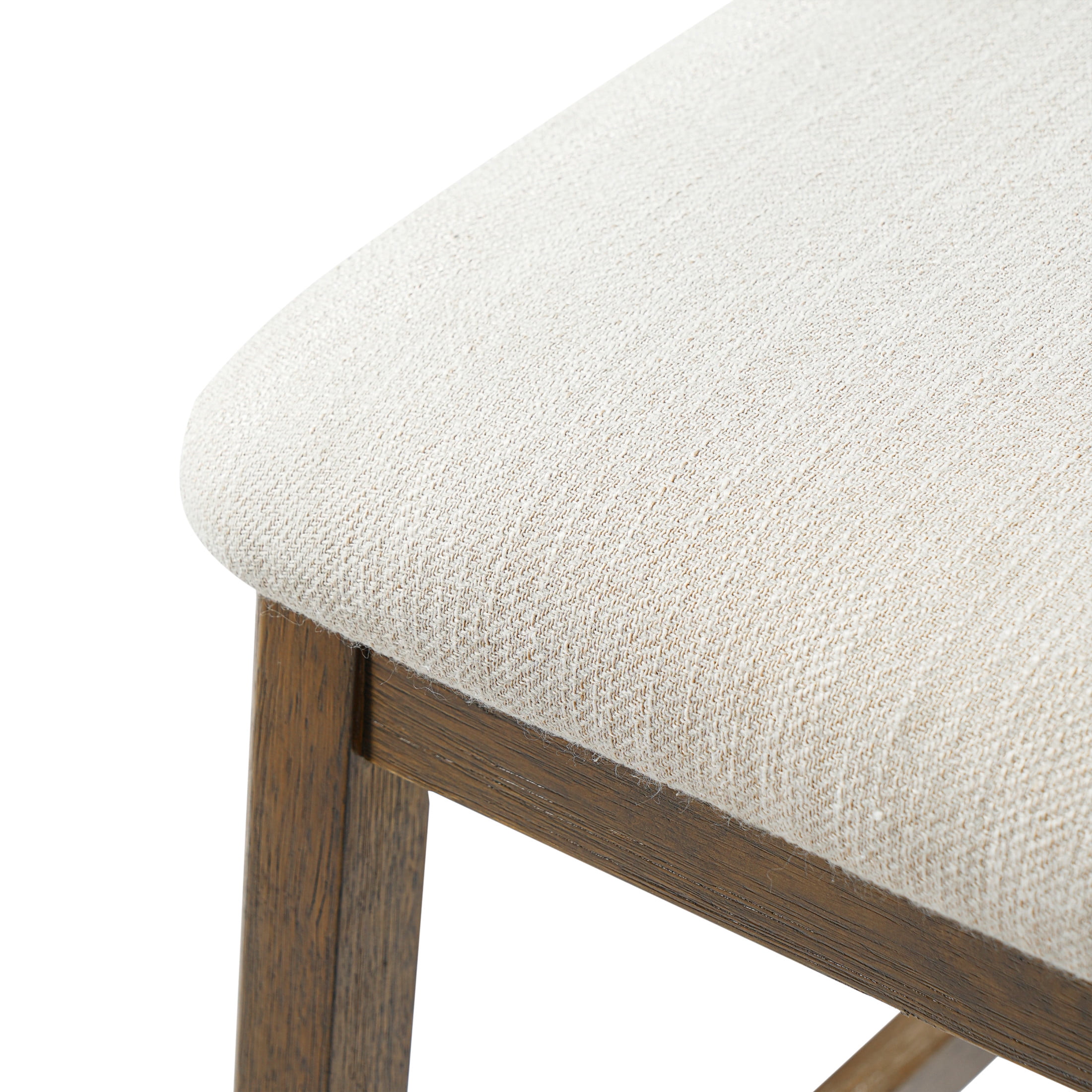 Christopher Knight Home 37.24"H Rubberwood Bar Stools Set of 2 for Kitchen & Islands, Brown+White