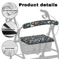 thumbnail image 5 of HELLHERO Retro Christmas Walker Covers and Walker Seat Covers for Elder Removable and Washable Gift Option Moisture Wicking, 5 of 7