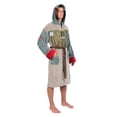 thumbnail image 1 of Albornoz Factory Star Wars Boba Fett para hombre, suave felpa, 1 of 9