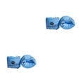 thumbnail image 2 of QualitChoice 2 Pieces Inflatable PVC Swim Belts Adjustable Arm Bands Tube Armlets Children Teenagers Pool Training Equipment Blue 2Set, 2 of 6