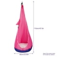 thumbnail image 4 of Littleduckling Swing Pod Chair for Kids without Cushions Folding Hanging Durable Child Hammock Nest for Suspension Seats (Pink), 4 of 9