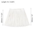 thumbnail image 2 of Uxcell 1 Yard 12 Inch Faux Leather Fringe Trim Tassel Fringe for Sewing, Beige, 2 of 6