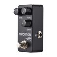 thumbnail image 1 of ZORY Guitar Distortion Effects Pedal LEVEL/TONE/GAIN DC 9V 6.35mm Input/Output Interface Aluminum Alloy Electric Guitar Distortion Effector with True Bypass, 1 of 9
