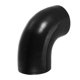 thumbnail image 5 of 1 Juego de manguera de silicona para motor. codo de 90 grados. ID. 89mm. 3.5 ". color negro. para tubería de entrada de Intercooler de coche con 2 uds de abrazaderas, 5 of 6