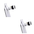 thumbnail image 3 of Sidaley Objetivos externos para cámara Universal portátil 8X óptico telescopio Cámara lente Clip teléfono móvil telescopio distancia Focal larga blanco 2piezas, 3 of 6