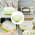 icolorfuled Mini Microwave Rice Cooker Steamer for Vegetables and Buns