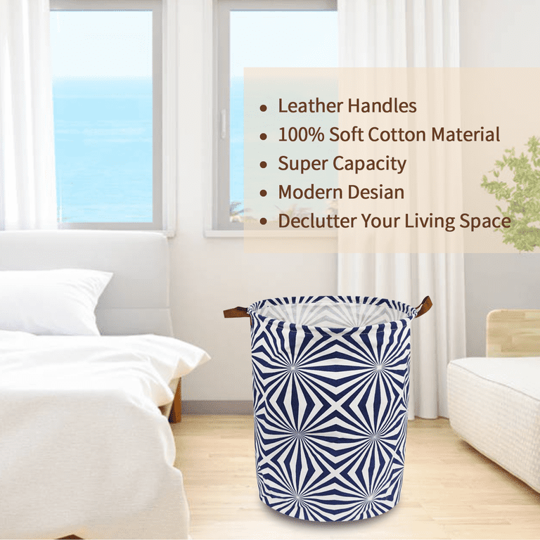 Collapsible Round Waterproof Laundry Basket photo 5