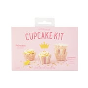 Sweetshop Cupcake Pink Princess Decoration Kit - Party Supply Sets