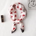 thumbnail image 1 of Bufanda de seda para combinar con todo, primavera y otoño, verano, pequeña bufanda cuadrada, bufanda a juego para mujer, protección para el cuello, fina, pequeña, cuello largo, moda elegante, 1 of 6